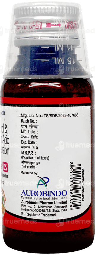 Fepanil Mef Ds Orange Flavour Suspension 60Ml